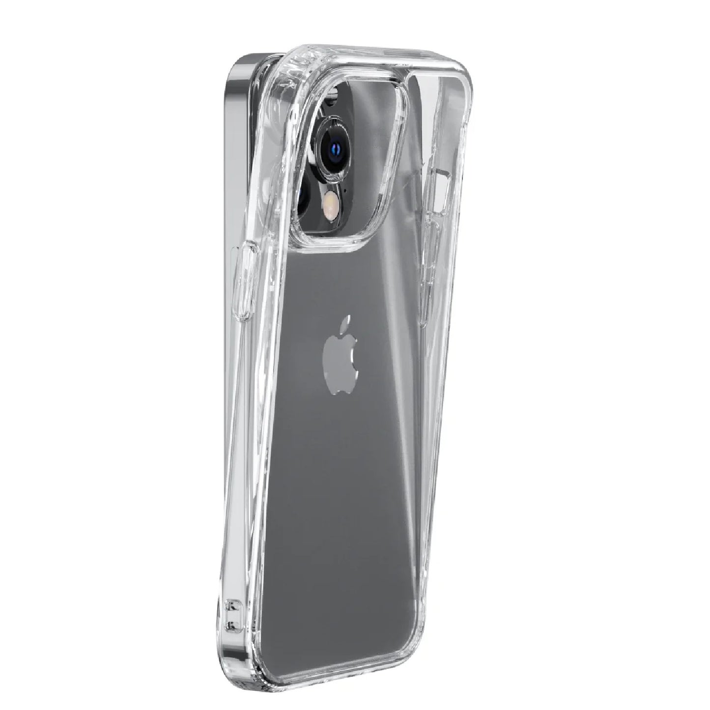 Phonix Apple iPhone 14 Plus Clear Rock Hard Case - Ultra-thin, Lightweight, Non-slip, Shockproof,... - Image 3
