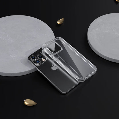 Phonix Apple iPhone 14 Plus Clear Rock Hard Case - Ultra-thin, Lightweight, Non-slip, Shockproof,... - Image 4
