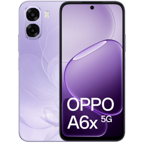 OPPO A6x 5G 128GB - Violet Purple (CPH2783AU Violet Purple)*AU STOCK*, 6.75', HD+, 120Hz, 4GB/128...