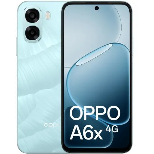 OPPO A6x 4G 128GB - Ice Blue (CPH2819AU Ice Blue)*AU STOCK*, 6.75', HD+, 120Hz, 4GB/128GB, 13MP/5...