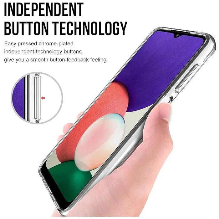 USP Samsung Galaxy A17 5G/ Galaxy A17 4G/ Galaxy A26 Jelly Clear Case - Scratch Resistant, Raised... - Image 4