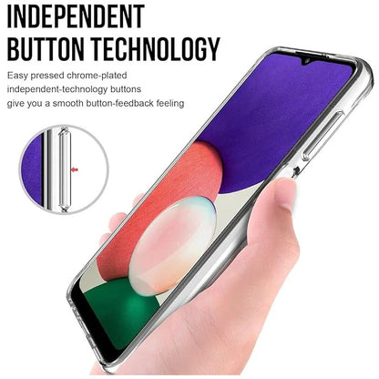 USP Samsung Galaxy A17 5G/ Galaxy A17 4G/ Galaxy A26 Jelly Clear Case - Scratch Resistant, Raised... - Image 4