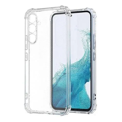 USP Samsung Galaxy S25 FE (6.7') Clear Jelly Case (With Soft Round Airbags) - Ultra-Thin  Lightwe...