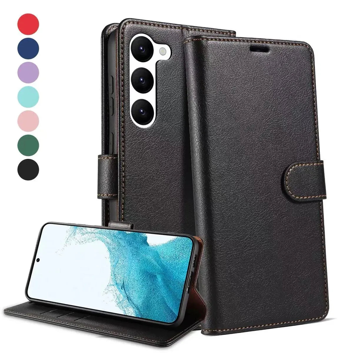 USP Samsung Galaxy A17 5G (6.7') Wallet Case  Black- All Around Protection,PU leather, Scratch Pr... - Image 2