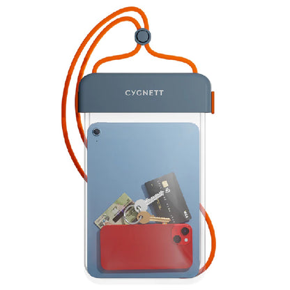 Cygnett AquaGuard Universal Waterproof Tablet Pouch - (CY4411CYWPP) Dust  Sand Protection,Fits Ta...