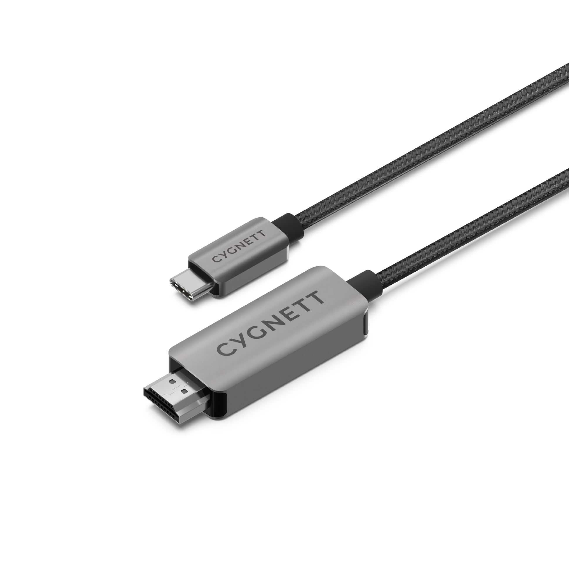 Cygnett Unite 8K USB-C to HDMI Cable (2.5M)-Black (CY4545CHDMI),Supports 8k/(60hz)  4k(120hz) Wor...