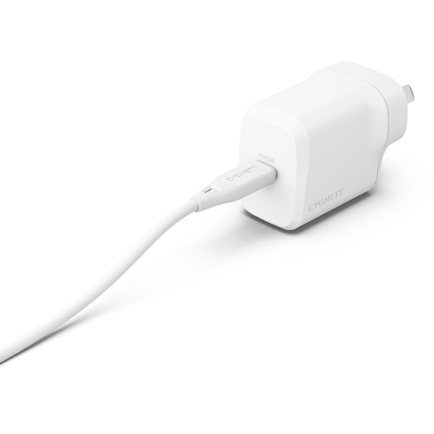Cygnett PowerPlus 25W USB-C PD Fast Wall Charger - White (CY4734PDWCH), Portable,Best for iPhone,... - Image 2