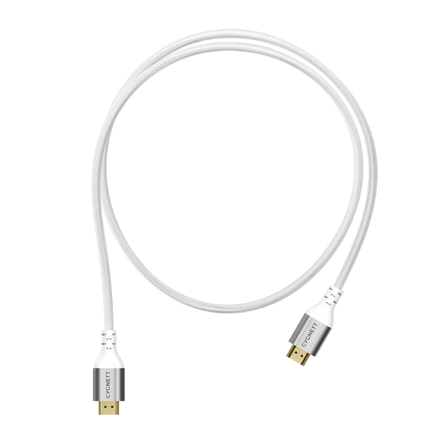 Cygnett Unite 8K HDMI to HDMI Cable (1.5M) - White(CY4864CYHDC), Braided, Supports 8k (60Hz)  4k... - Image 2