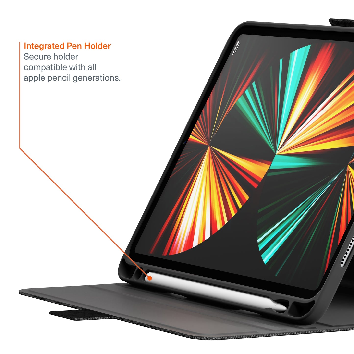 Cygnett TekView Apple iPad Pro (13') (M5/M4) (8th/7th Gen) Case - Black(CY4976TEKVI), 4ft Drop Pr... - Image 4