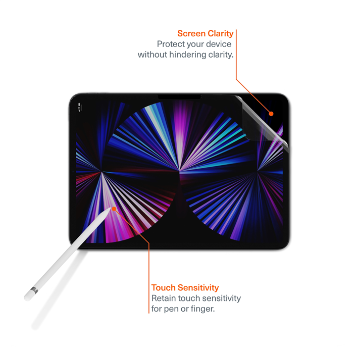 Cygnett OpticShield Apple iPad Pro (11') (M5/M4) (6th/5th Gen) Japanese Tempered Glass Screen Pro... - Image 4