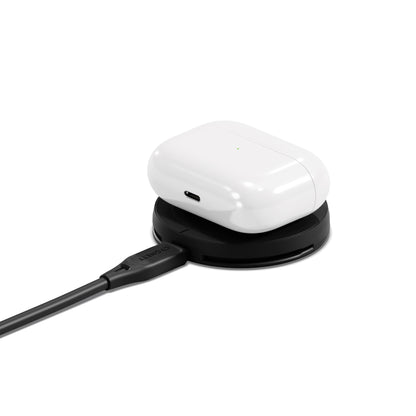 Cygnett ChargePuck Qi2 15W Fast Wireless Charger -Black(CY5061CCRGP), Compact  Lightweight,1.2M U... - Image 4