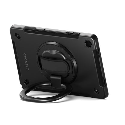 Cygnett GripStand Apple iPad Air (13') (M2/M3) Case -Black(CY5203CPGRP), Built-in Screen Protecto... - Image 2