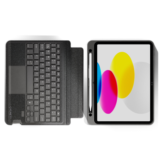 Cygnett Apple iPad (11.0') 11th Gen (A16)/iPad 10th Gen (10.9') Magnetic Keyboard + Case - Black(... - Image 2