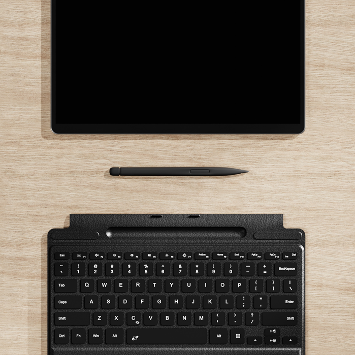 Cygnett Microsoft Surface Pro 11/Surface Pro 10/Surface Pro 9/Surface Pro 8 Magnetic Keyboard - B... - Image 3