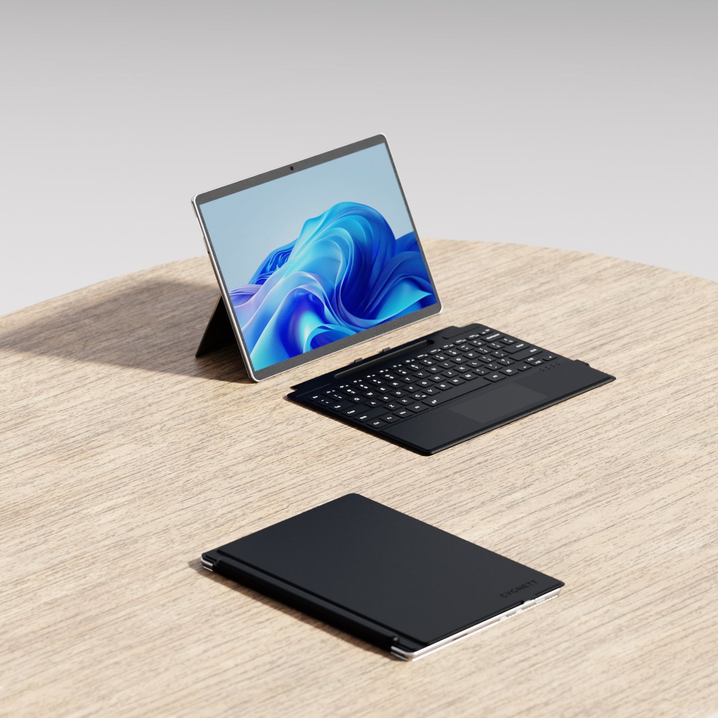 Cygnett Microsoft Surface Pro 11/Surface Pro 10/Surface Pro 9/Surface Pro 8 Magnetic Keyboard - B... - Image 4
