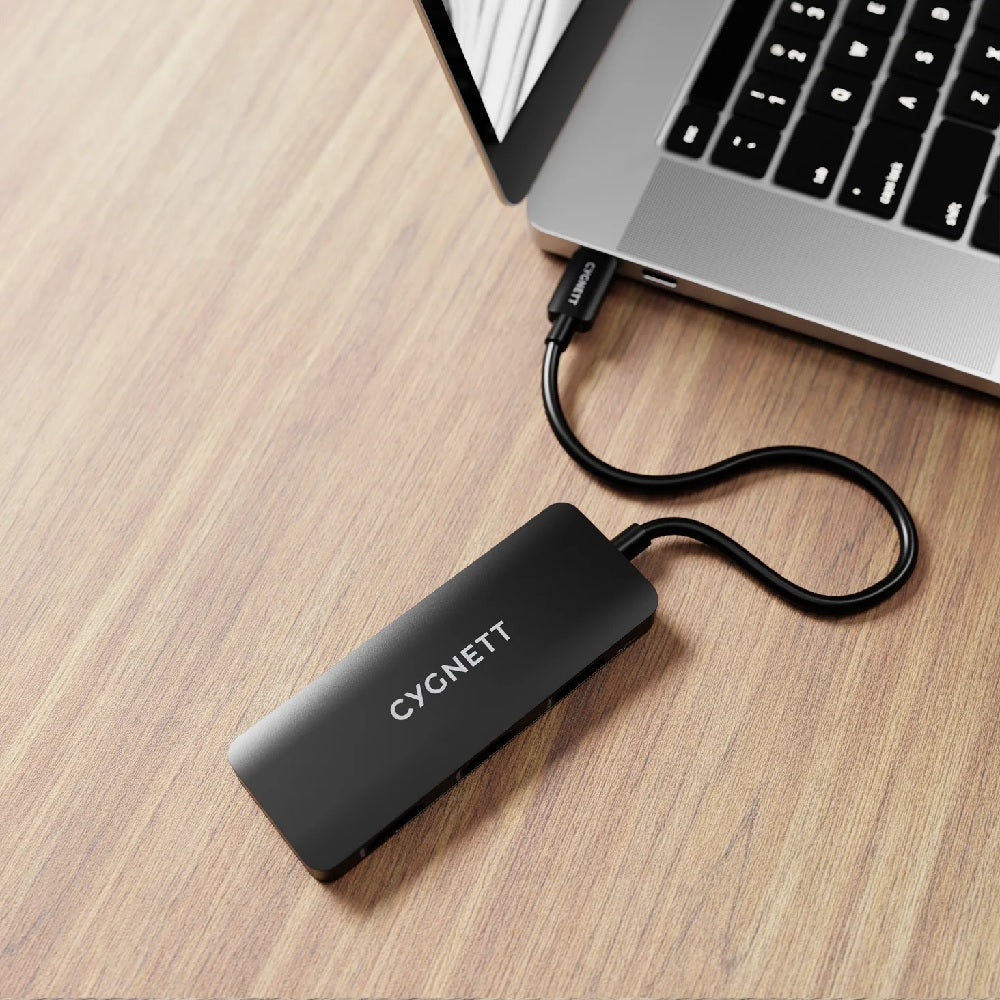 Cygnett Unite 3-in-1 USB-C to Triple HDMI Hub - Black(CY5392CYHUB),2x4k(60HZ),3x4k(30Hz),Supports... - Image 2