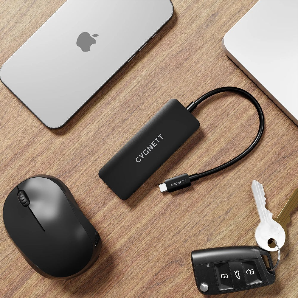 Cygnett Unite 3-in-1 USB-C to Triple HDMI Hub - Black(CY5392CYHUB),2x4k(60HZ),3x4k(30Hz),Supports... - Image 4