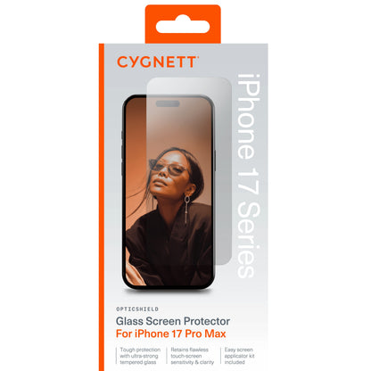 Cygnett OpticShield Apple iPhone 17 Pro Max (6.9') Japanese Tempered Glass Screen Protector - (CY... - Image 4