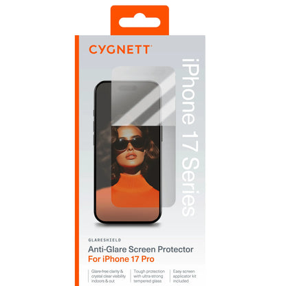 Cygnett GlareShield Apple iPhone 17 Pro (6.3') Tempered Glass Screen Protector - (CY5531CPTGL), D... - Image 4