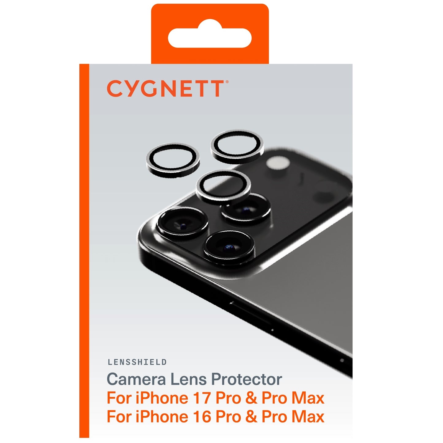 Cygnett Apple iPhone 17 Pro / iPhone 17 Pro Max Camera Lens Protector - (CY5544CYCLP), DropProof,... - Image 4