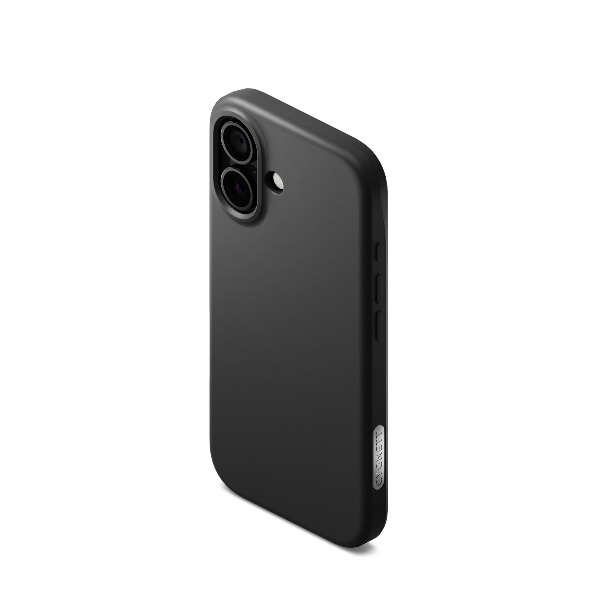 Cygnett MagSilk Apple iPhone 17 (6.3') Magnetic Silicone Case - Black (CY5556CPMAS), TPU Frame, A...
