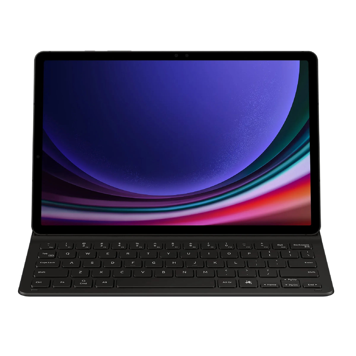 Samsung Galaxy Tab S10 Lite / S10 FE / Tab S9 / S9 FE Book Cover Keyboard Slim - Black(EF-DX720UB... - Image 2