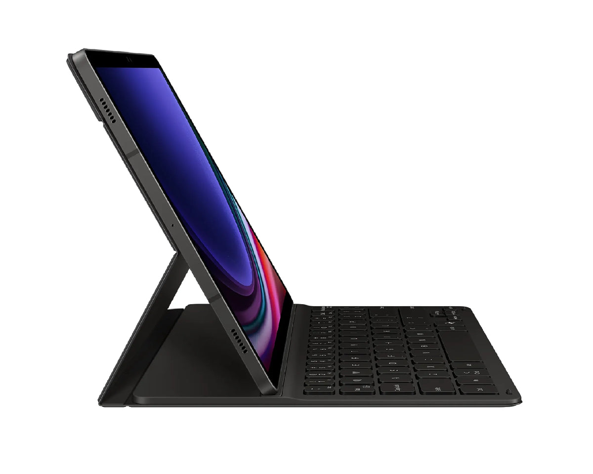Samsung Galaxy Tab S10 Lite / S10 FE / Tab S9 / S9 FE Book Cover Keyboard Slim - Black(EF-DX720UB... - Image 3
