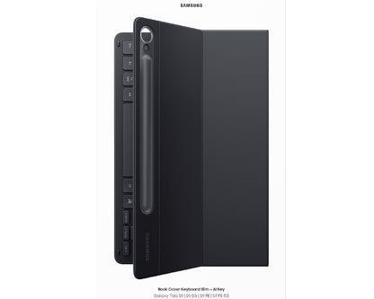 Samsung Galaxy Tab S10 Lite /S10 FE / Tab S9 / S9 FE Book Cover Keyboard Slim - Black(EF-DX720UBE... - Image 4