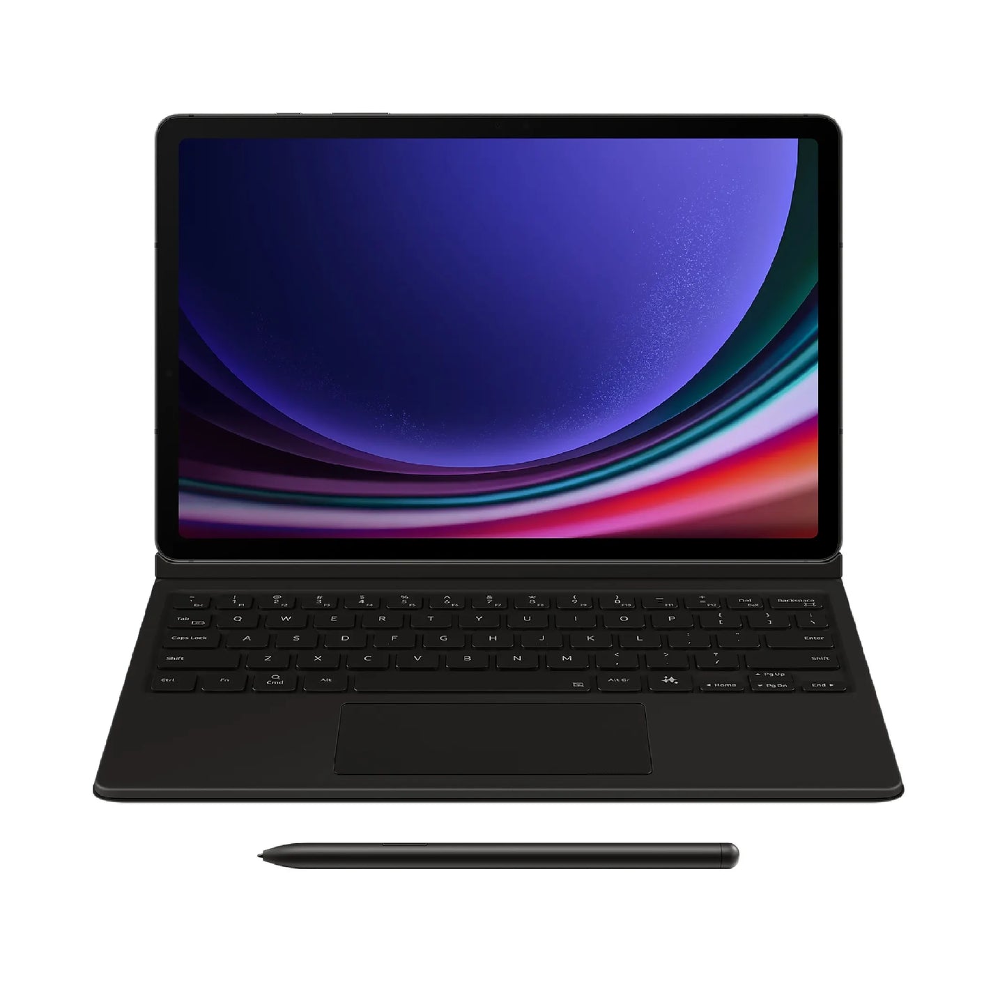 Samsung Galaxy Tab S10 Lite / S10 FE / Tab S9 / S9 FE Book Cover Keyboard - Black(EF-DX725UBEGWW)... - Image 2