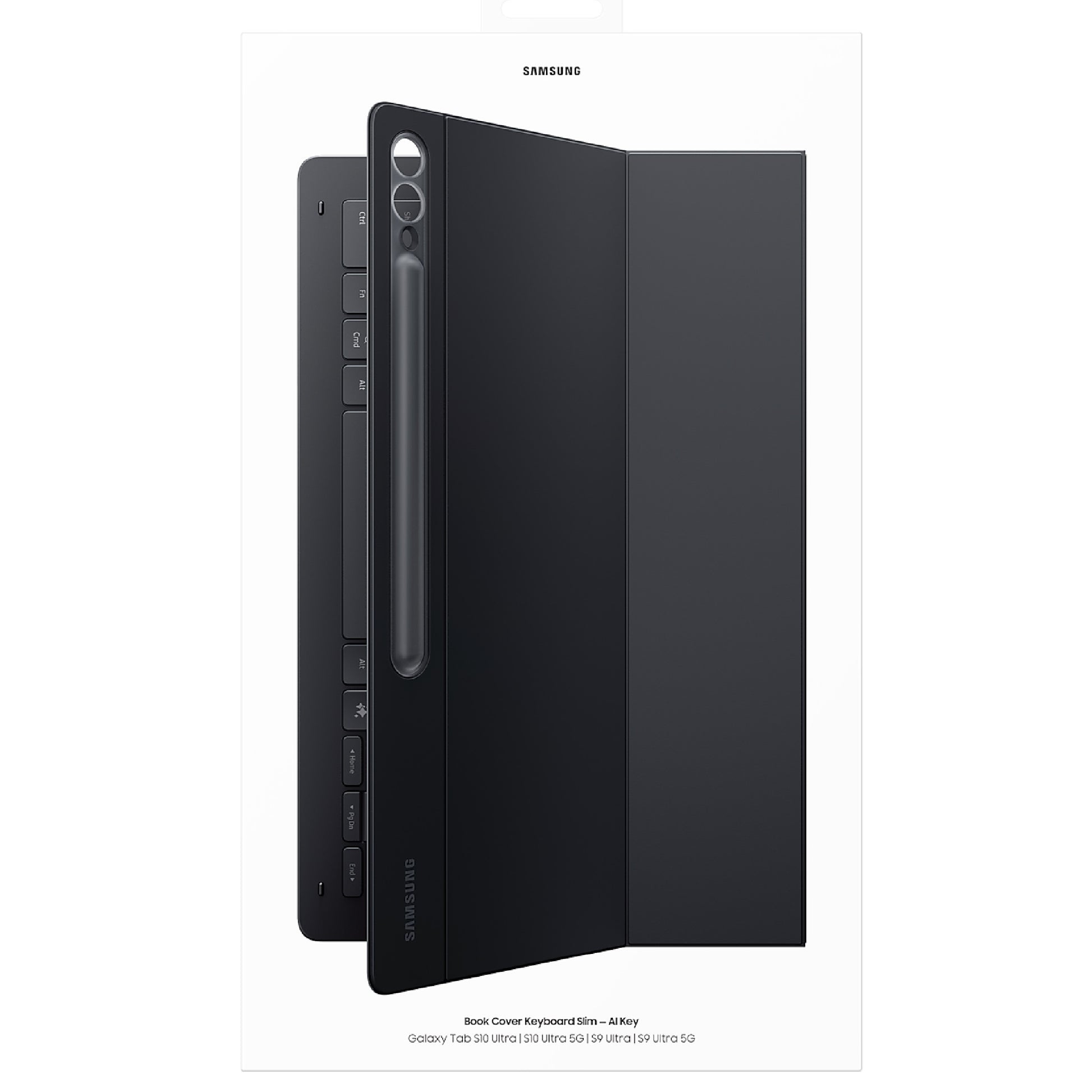Samsung Galaxy Tab S10 Ultra/ Tab S9 Ultra Book Cover Keyboard Slim - Black(EF-DX825UWEGWW), Slim... - Image 4