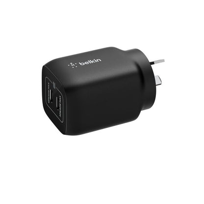 Belkin Gaming Dual USB-C Wall Charger 65W (45W + 20W) For Nintendo Switch 2 - Black (ENA007auBK),... - Image 2