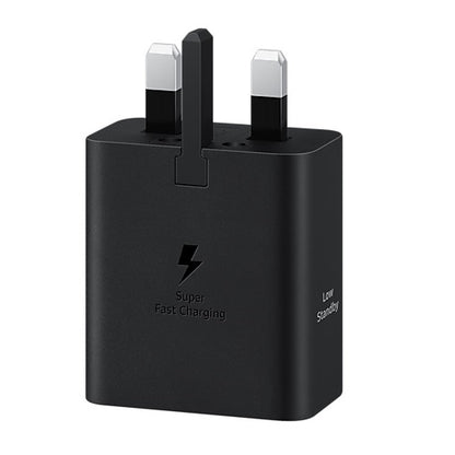 Samsung 25W GaN USB-C Fast Wall Charger - Black(EP-T2510NBEGAU), 1x USB-C, Supports up to 25W, Co... - Image 2