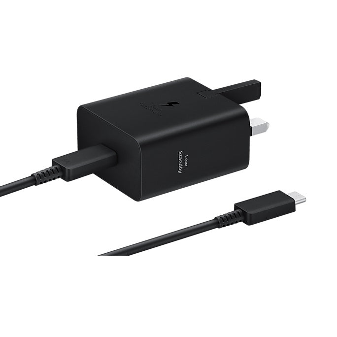 Samsung 25W GaN USB-C Fast Wall Charger - Black(EP-T2510NBEGAU), 1x USB-C, Supports up to 25W, Co... - Image 4
