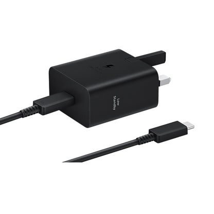 Samsung 25W GaN USB-C Fast Wall Charger - Black(EP-T2510NBEGAU), 1x USB-C, Supports up to 25W, Co... - Image 4