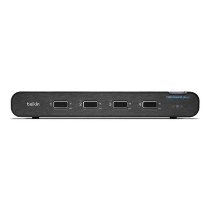Belkin Universal 2nd Gen Secure KVM Switch, 4-Port Single Head w/ CAC - Black (F1DN104KVM-HA-4)... - Image 4