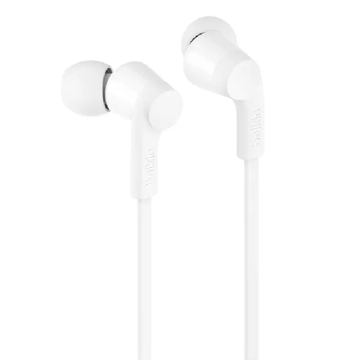 Belkin SoundForm USB-C Wired Earbuds With Adjustable Volume Limiter -White(G3H0002fqPKV2),IPX5-Ra... - Image 2