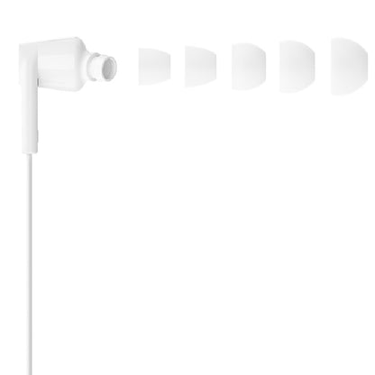 Belkin SoundForm USB-C Wired Earbuds - White (G3H0002FQWHV2), Adjustable Volume Limiter, IPX5-Rat... - Image 3