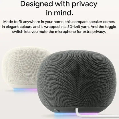 Google Home Speaker - Dark Hazel(GA10554-AU), 1GB/4GB, 360° Sound, Built-in Google Assistant, Sma... - Image 4