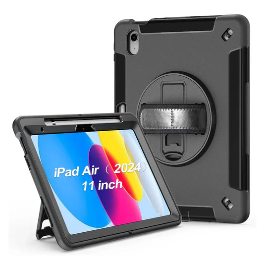 USP Rugged Apple iPad Air (11') (M4/M3/M2) (8th/7th/6th Gen)/ iPad Air (10.9') (5th/4th Gen)/ iPa...