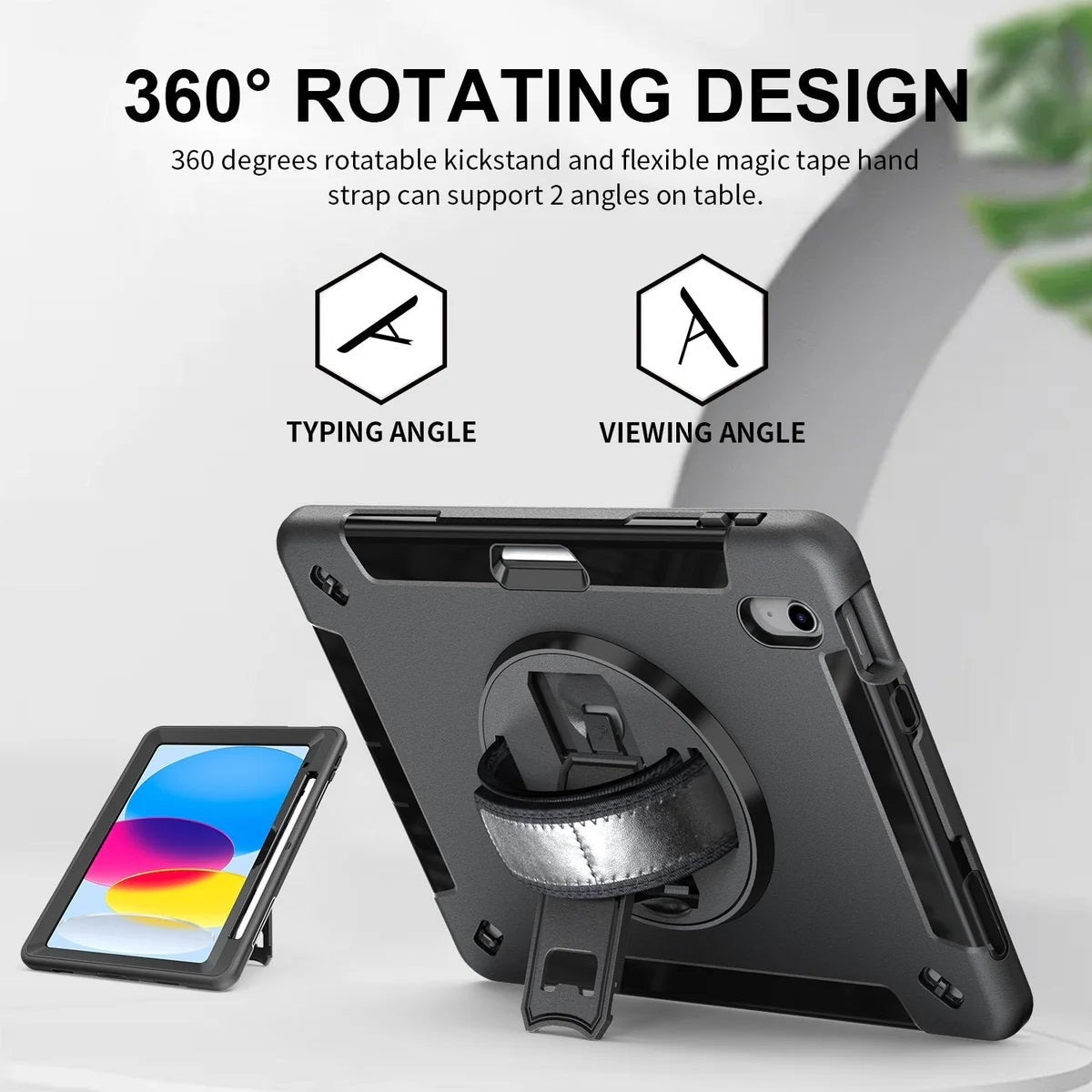 USP Rugged Apple iPad Air (11') (M3/M2)/ iPad Air (10.9') (5th/4th Gen)/ iPad Pro (11') (6th/5th/... - Image 3