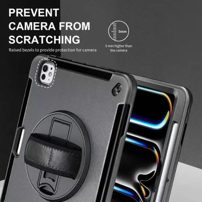 USP Rugged Apple iPad Pro (13') (M5/M4) (8th/7th Gen) Case Black - Built-in-Kickstand, Hand  Shou... - Image 4