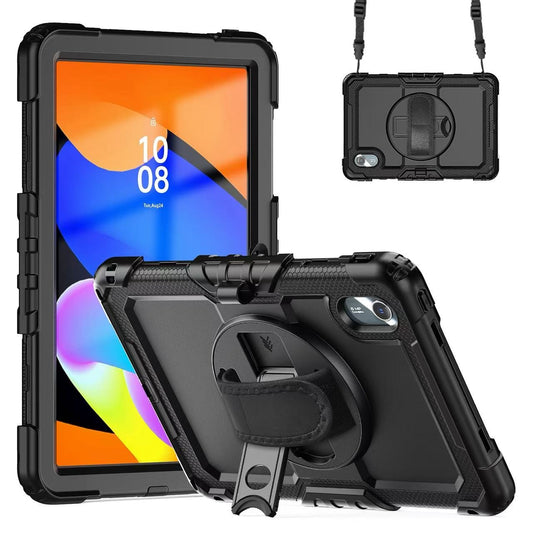 USP Rugged Lenovo Idea Tab 11 (11') Case Black - Built-in-Kickstand, Hand  Shoulder Strap, DropPr...