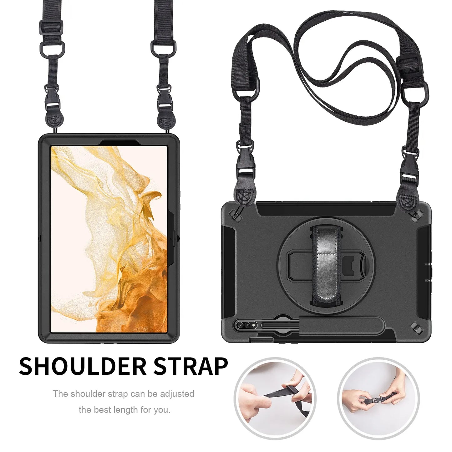 USP Rugged Samsung Galaxy Tab S10 Lite / Tab S10 FE /Tab S9  (SM-X710) (11') /Tab S9 FE (10.9') C... - Image 2