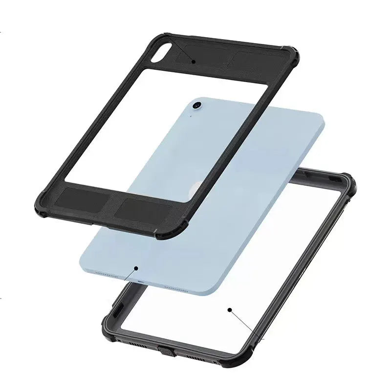 USP Apple iPad (11') (A16) (11th Gen) / iPad (10.9') (10th Gen) WaterProof Case Black - IP68, Rel... - Image 3