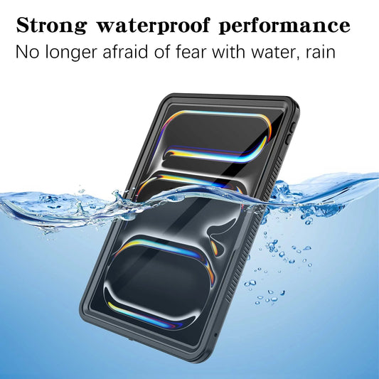 USP Apple iPad Pro (11') (M5/M4) (6th/5th Gen) WaterProof Case Black -  IP68, Reliable  Durable,...