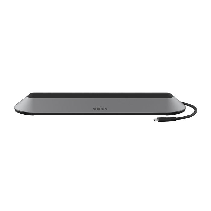 Belkin Connect Universal USB-C 11-in-1 Pro Docking Station - Grey (INC014btSGY), 100W PD, 10Gbps,... - Image 4