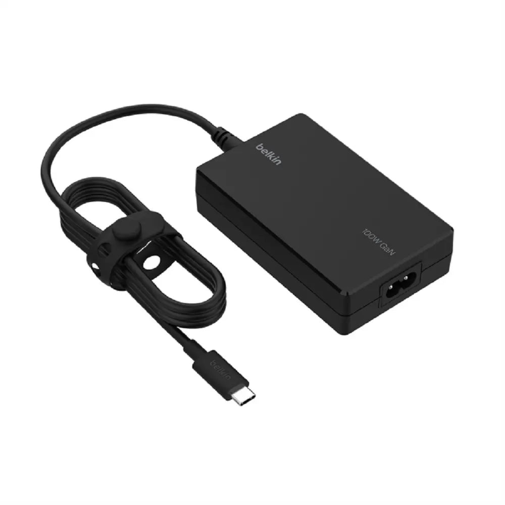 Belkin Connect USB-C Core 100W GaN Power Adapter + USB-C Cable (1.5M) - Black (INC016auBK), Compa... - Image 3