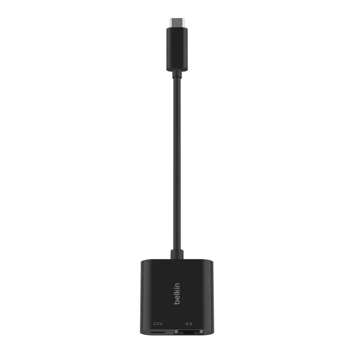 Belkin Connect USB-C to Ethernet + Charge Adapter(100W)- Black(INC019BTBK), Gigabit Ethernet,100W... - Image 2