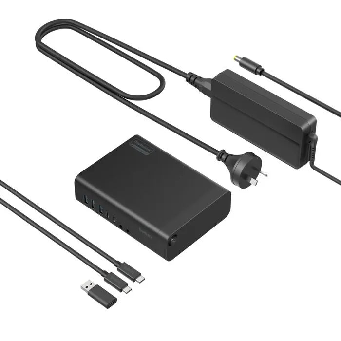 Belkin Connect Universal 16-Port Triple Display USB-C Dock - Black(INC029auBK),140W PD, 10Gbps, D... - Image 3