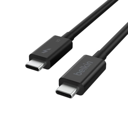 Belkin Connect Thunderbolt 5 USB-C to USB-C Cable (1M) - Black (INZ005fq1MBK), 5A/240W, 80Gbps, 8... - Image 2